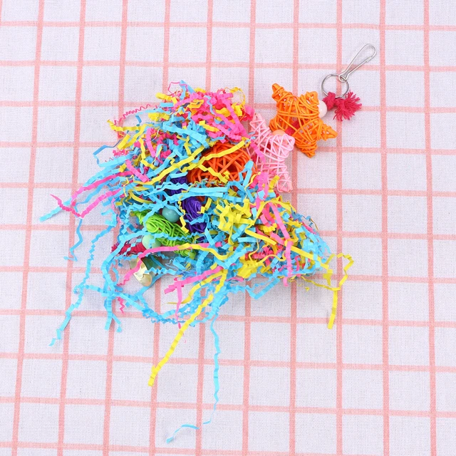 9 Pcs Papagei Spielzeug Papagei Kauen Spielzeug Vogel Biss Spielzeug 11