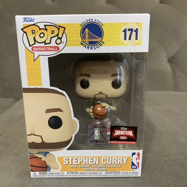 FUNKO POP BASKETBALL STEPHEN CURRY 171 TargetCon 2024 Exclusive IN