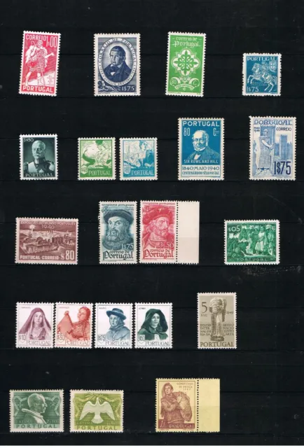 Portugal 1937/1965 Sammlung postfrische Briefmarken, Kat.Wert 675.00 Euro