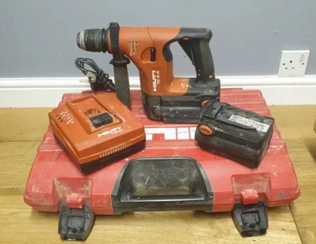 Hilti TE 6-A Cordless 36v Sds Drill 2x 24Ah Batteries