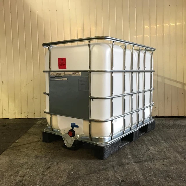 RECONDITIONED CLEAN 600 Litre IBC Water/Liquid/Fuel Storage