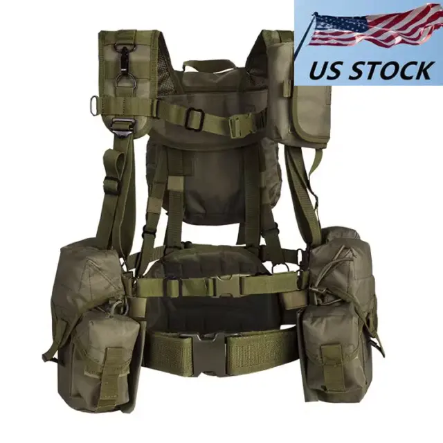 RUSSIAN SMERSH M1 Tactical Vest Chest Rig AT Green Set Tactical AK ...