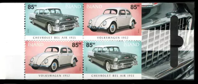 Islandia: folleto completo de autos vintage 2004 (1016a) montado sin montar o nunca montado