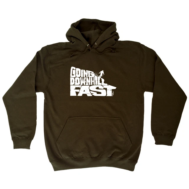 Skiing Pm Going Downhill Fast Ski - Novelty Mens Clothing Funny Hoodies Hoodie