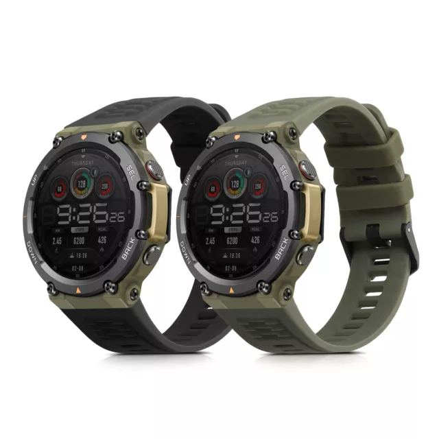 2x bracelet pour fitness tracker Garmin Amazfit T-Rex 2