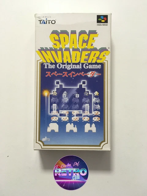 Space Invaders Super Famicom Ntsc Jap Muy Buen Estado