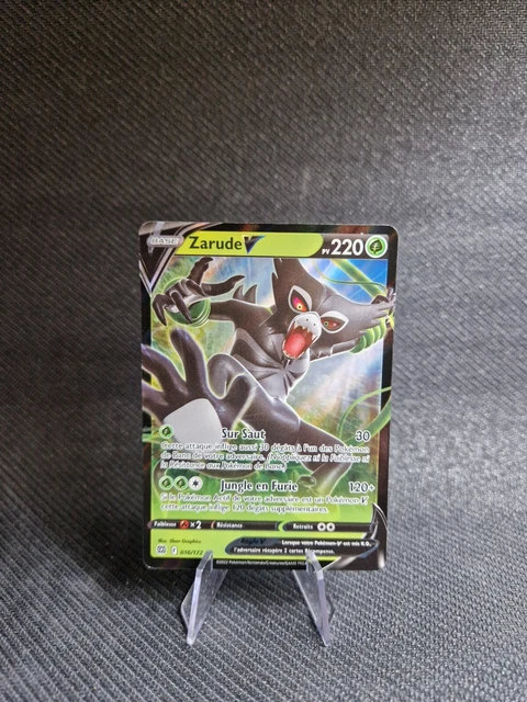 Zarude V 016/172 Brilliant Stars - Tarjeta Pokemon Ultra Rara - Lámina Holográfica