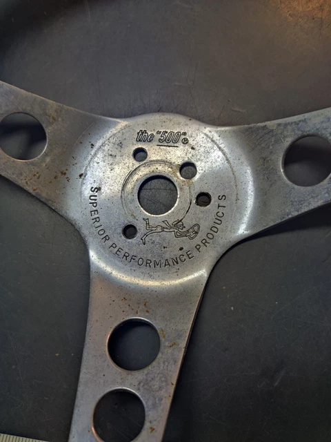 VINTAGE THE 500 Superior Performance Products Steering Wheel