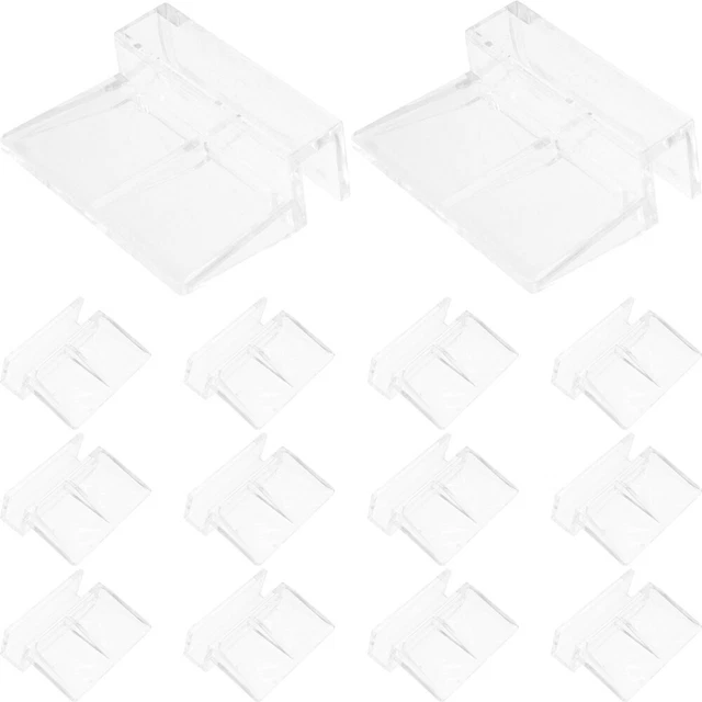 16 Pcs Aquarium Lid Accessories Acrylic Aquarium Cover Bracket
