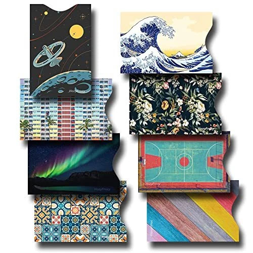 8 RFID Blocking Sleeves, Anti-Theft Credit Card Holder, Credit Card Protector,