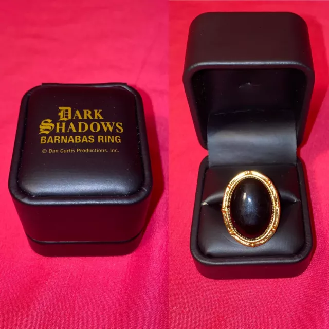 Replica Barnabas Collins Ring - Dark Shadows Dan Curtis Productions