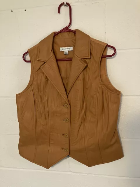 coldwater creek vest size medium