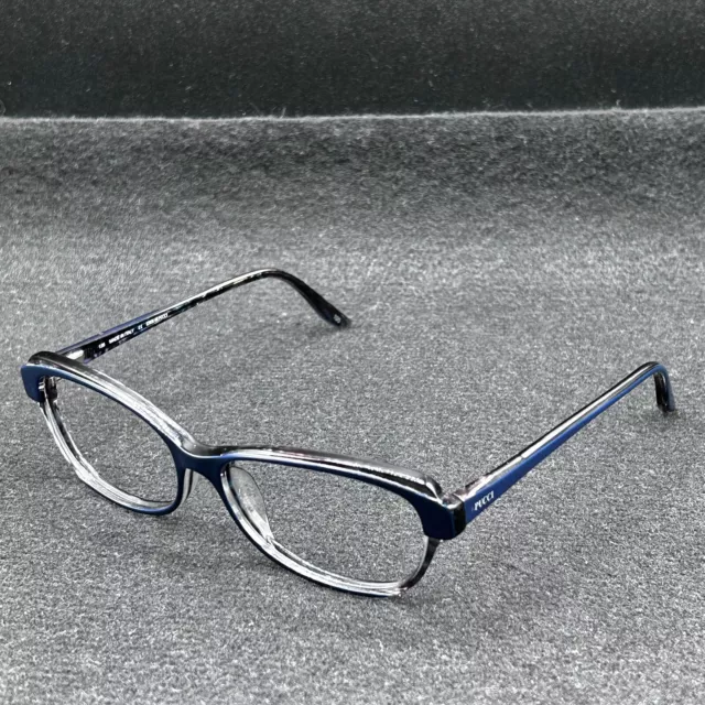 EMILIO PUCCI EP2650 Eyeglasses **FRAME ONLY** Blue/Black/Crystal 53-15 ...