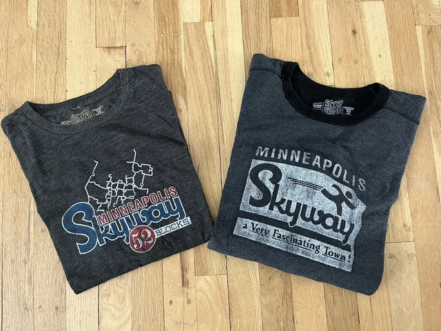 Minneapolis Skyway MN Original Retro Brand City T-Shirt & Sweatshirt Vtg Logos