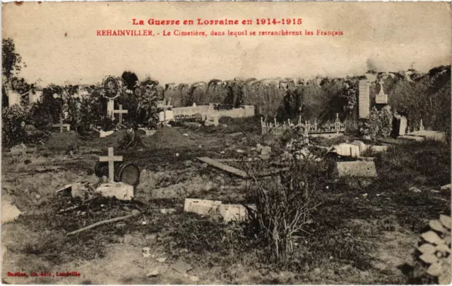 CPA La Guerre en Lorraine MURTHE and MOSELLE (101905)