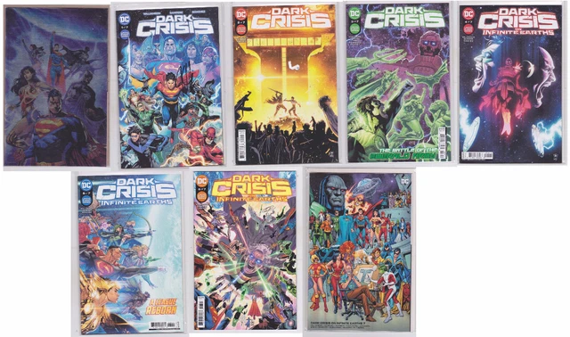 Dark Crisis on Infinite Earths 0 1-7 Complete Set + One Shots Justice League 75