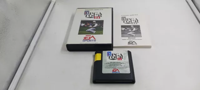 Jeu Sega Megadrive Mega Drive Pga Tour Golf III complet