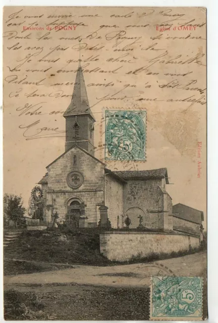 OMEY - Marne - CPA 51 - l' église