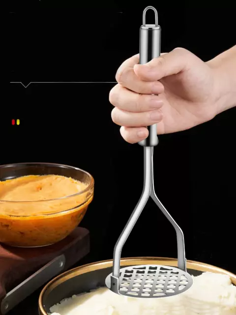 Professional Heat Resistant Meat Potato Masher Vegetables Crusher Mashed Potato