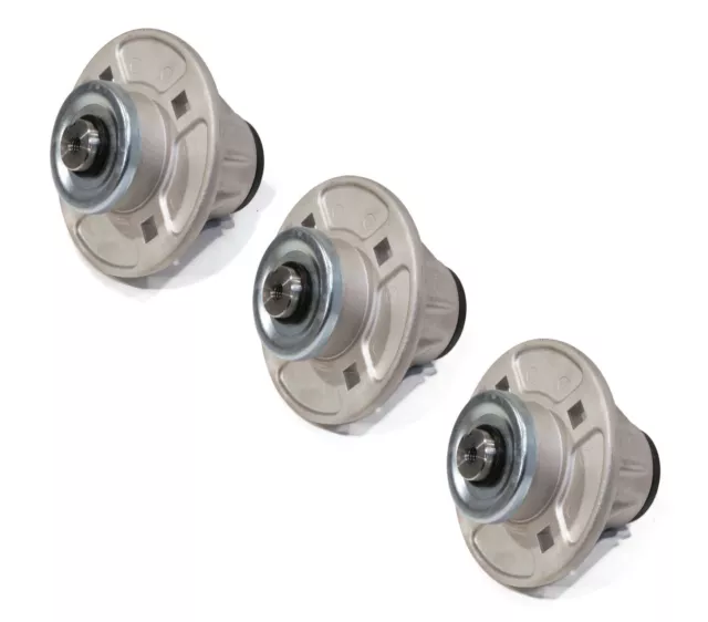 (3-Pack) Lawnmower Pulley Spindle Assembly Fits Many Gravely EverRide Zero Turn