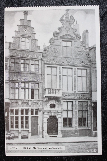 Postkarte Ansichtskarte Belgien Gand Maison Marcus Van Vaerewyck (M)