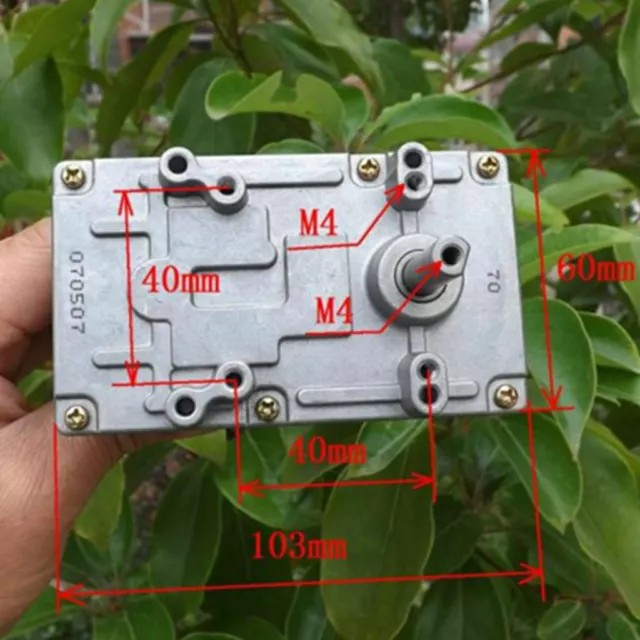 1x Takanawa RS-555 Metal Gear Speed Reducer Motors for Electric Curtains