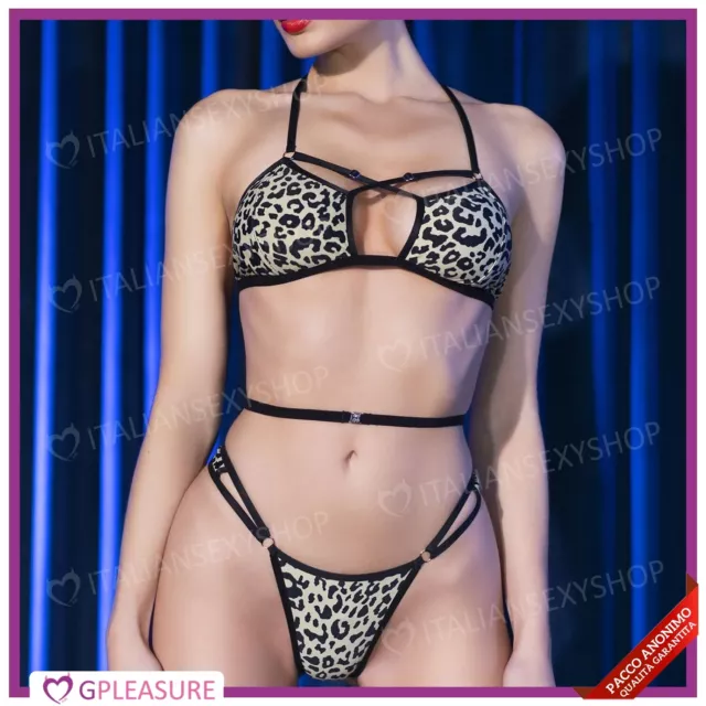 Bikini Sexy Tre Pezzi di Chilirose - Costume da Bagno Sensuale da Donna Perizoma