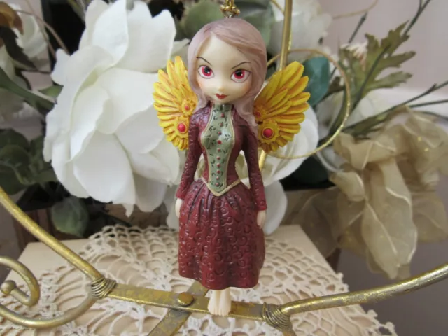 JASMINE BECKET GRIFFITH Strangeling MECHANICAL ANGEL 2  FAIRY FIGURINE ORNAMENT