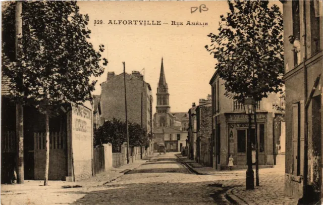 CPA AK ALFORTVILLE - Rue Amélie (659760)