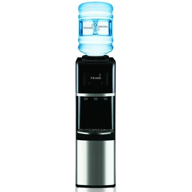 PRIMO WATER DISPENSER Top Loading, Hot/Cold/Room Temperature, Stainless