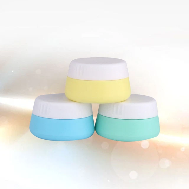Reise Kosmetische Gläser Silikon Creme Box Für Reise