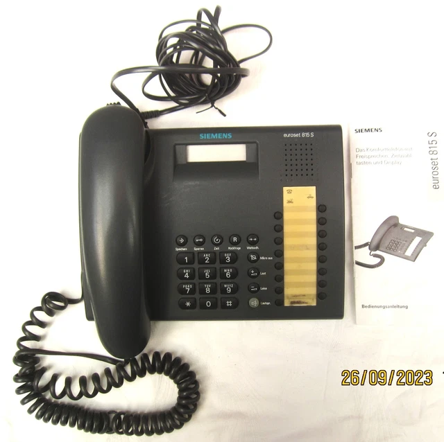 Telefono Siemens euroset 815 S/con cavo TAE