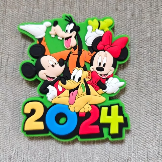 2024 Disney Characters NEW Rubber Fridge Magnet