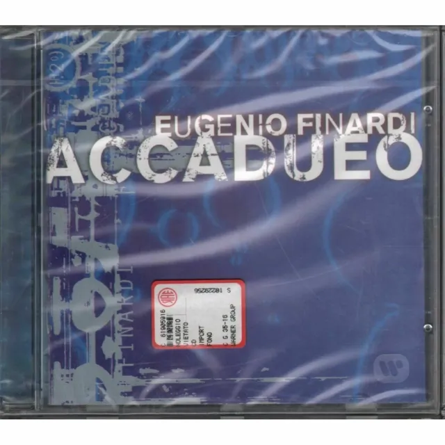 Eugenio Finardi " Accadueo " Cd Nuovo Risigillato 1998