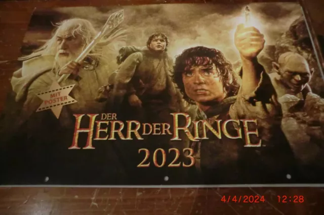 Der Herr der Ringe Broschur XL 2023 Wandkalender