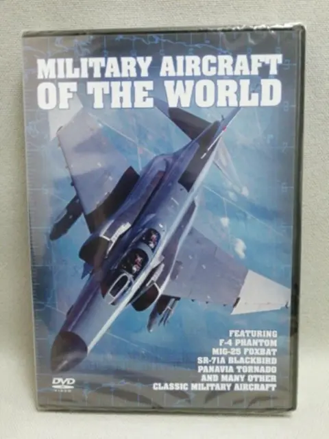 Military Aircraft of The World 1986 DVD Top-quality Free UK shipping