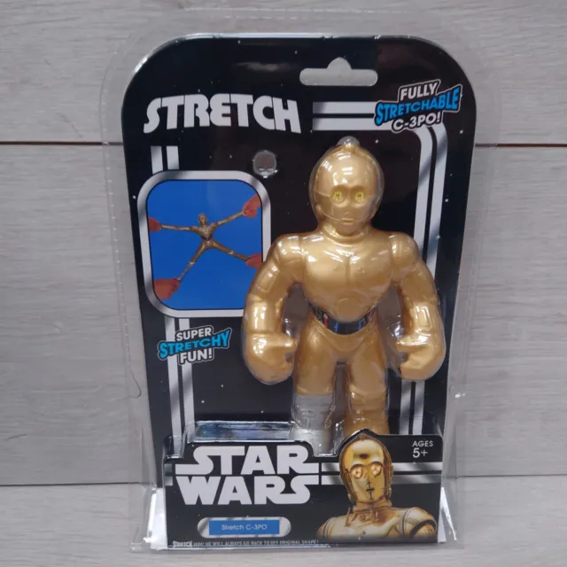 Armstrong giocattolo elasticizzato Star Wars C-3PO completamente estensibile (nuovissimo di zecca)