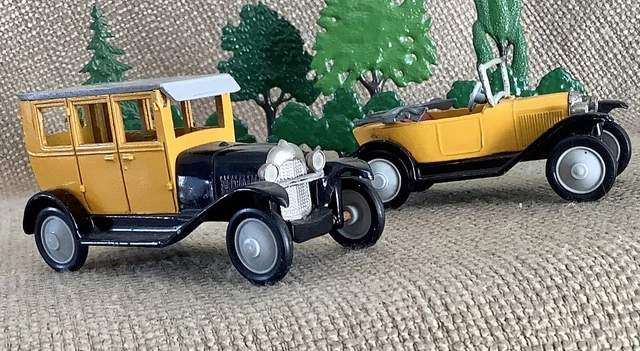 Lot De 10 Miniatures Rami échelle 1:43 - Voitures Anciennes Françaises (JMK, Lacroix, Panhard, Ballon, Etc.)