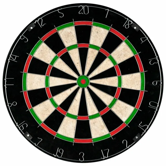 18 In Professional Regulation Size Bristle Dart Board High Quality 10 Lb