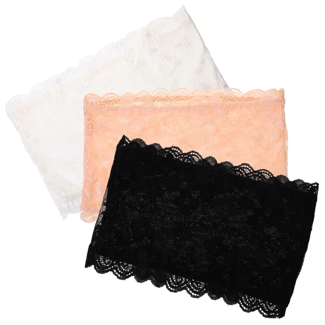 3 Pcs Guardare Attraverso Bretelle Pannelli Trasparenti Abiti Floreali