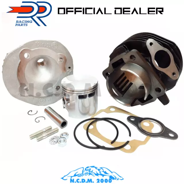 KIT MODIFICA GRUPPO TERMICO CILINDRO PISTONE Ø55 102cc DR PIAGGIO VESPA / APE 50