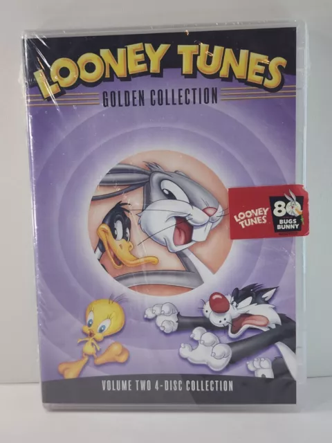 LOONEY TUNES GOLDEN Collection Volume Two 4-Disc Collection DVD New ...