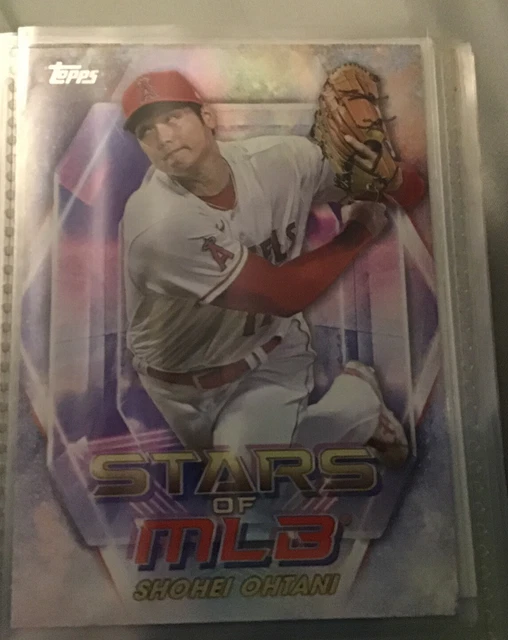 SHOHEI OHTANI 2023 Topps Stars of MLB Insert 21 Los Angeles Angels M24