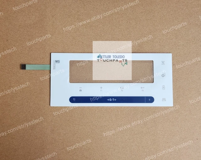 Operating Membrane Overlay for Mettler Toledo Newclassic MS204S Balance Scale