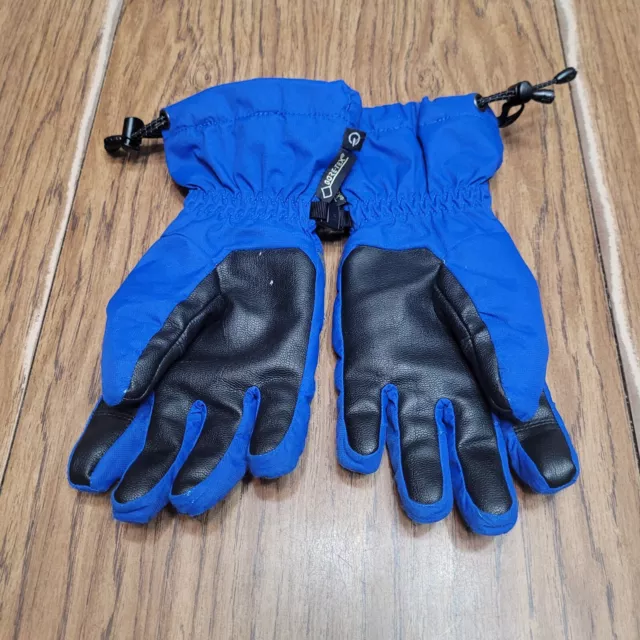 The North Face Gloves Youth Medium Blue Gore Tex Ski Winter 2