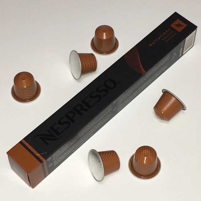 NESPRESSO HAZELNUT CAPSULES VARIATIONS Limited Coffee Espresso ORIGINAL