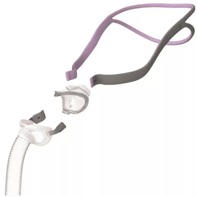 Parte di ricambio completa copricapo rosa fascia testa CPAP per pillola nasale AirFit P10 KY