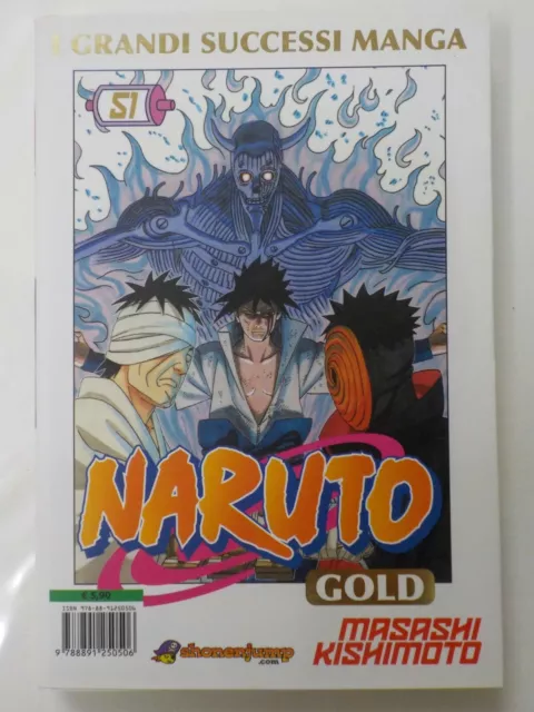 Naruto Gold DeLuxe n 51 Nuovo - con Sovracopertina De Luxe - COMPRO FUMETTI SHOP