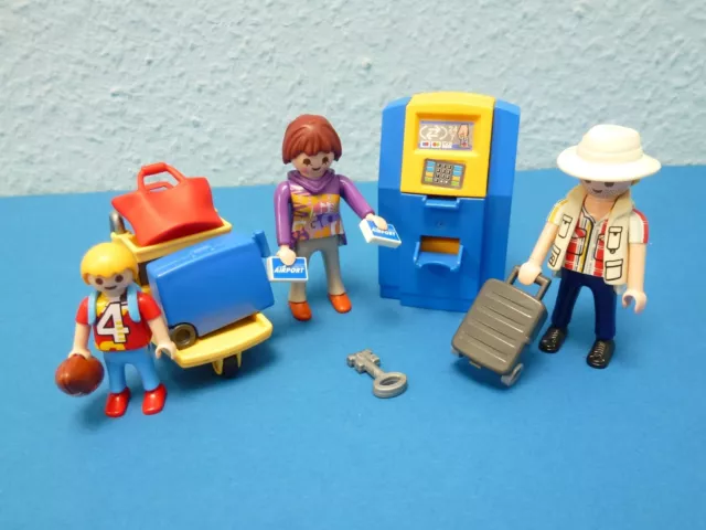 5399 Flughafen Check In Automat Familie Urlaub Fun Figuren Playmobil 030