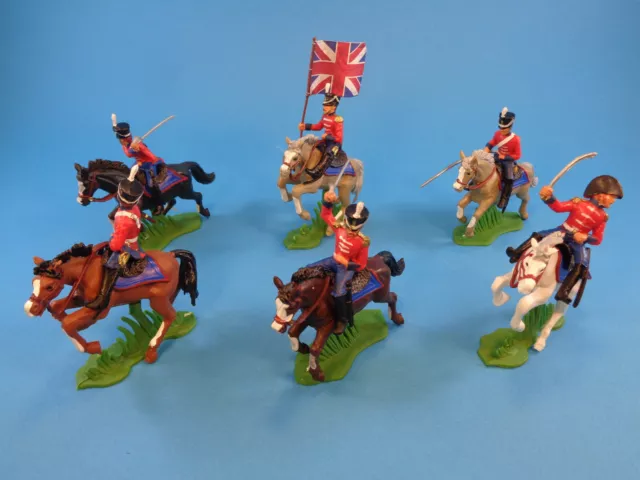 Dsg Argentina * British Cavalry Set * Napoleonic Wars * Plastic Toy Soldiers